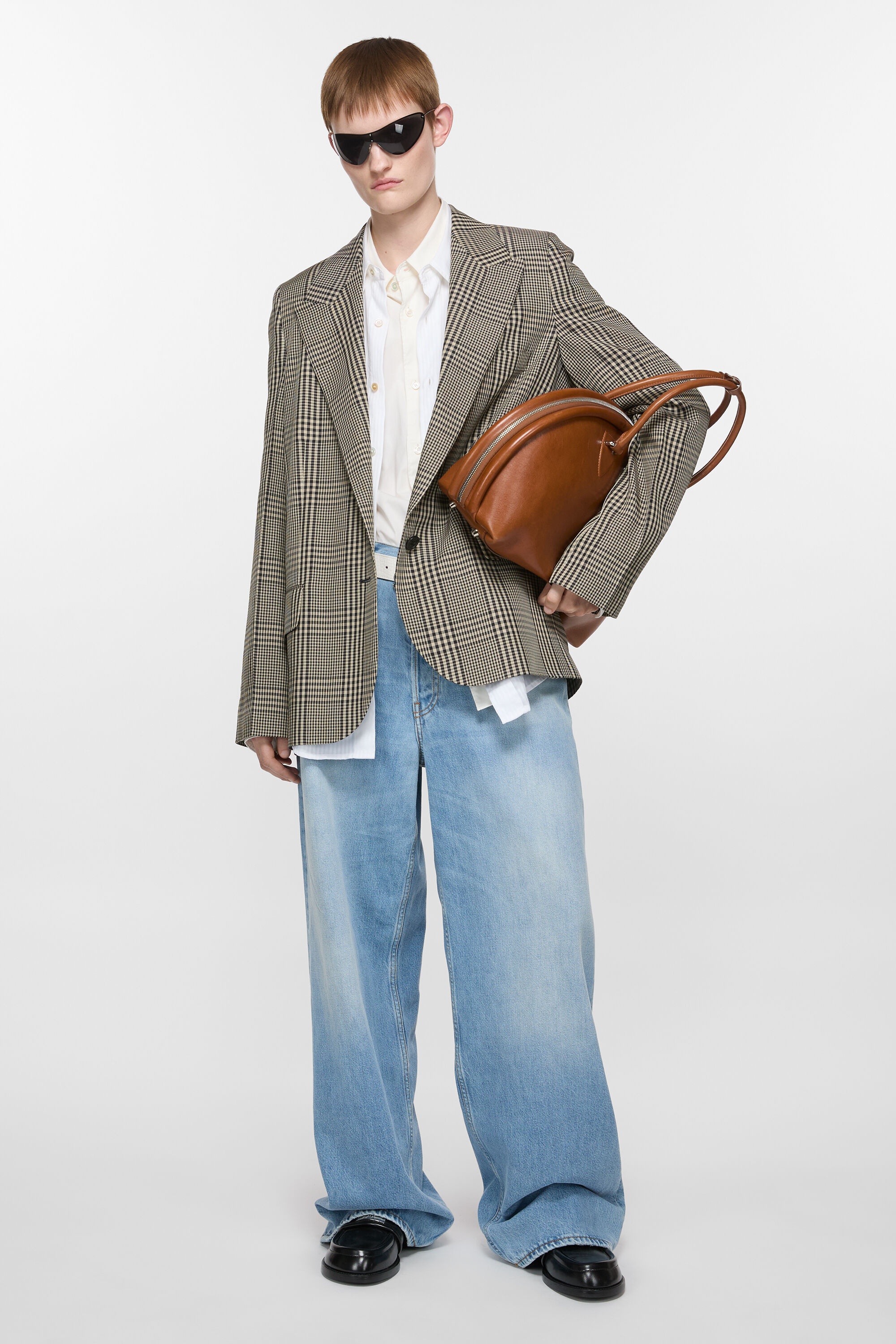 Single-breasted jacket - Regular fit - Multi brown - 5