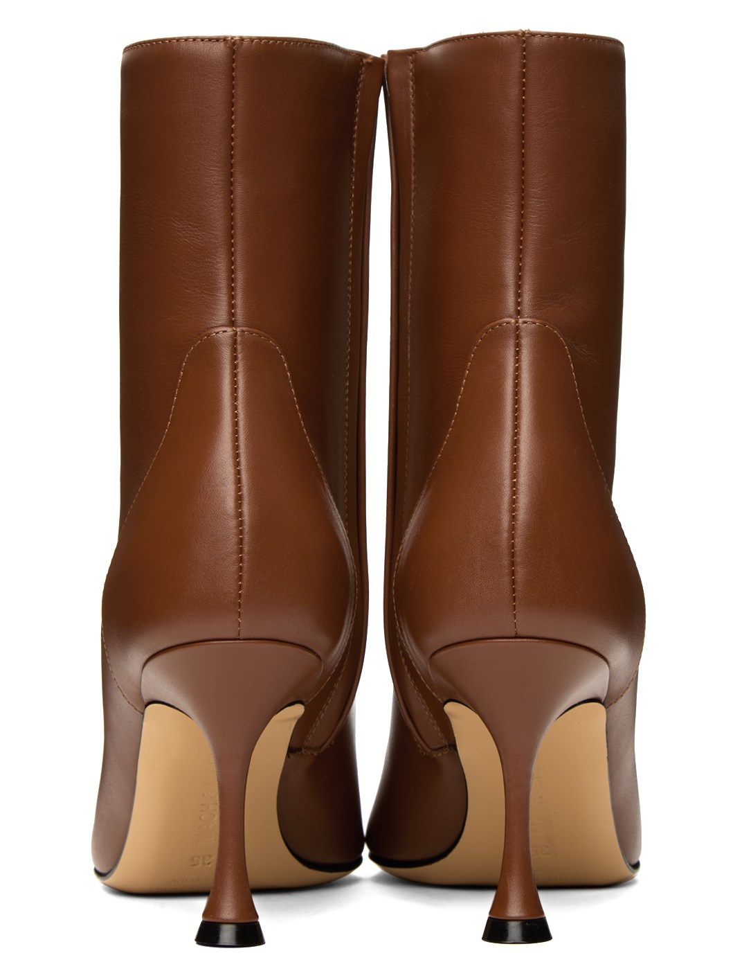 Brown Dark 85 Ankle Boots - 2