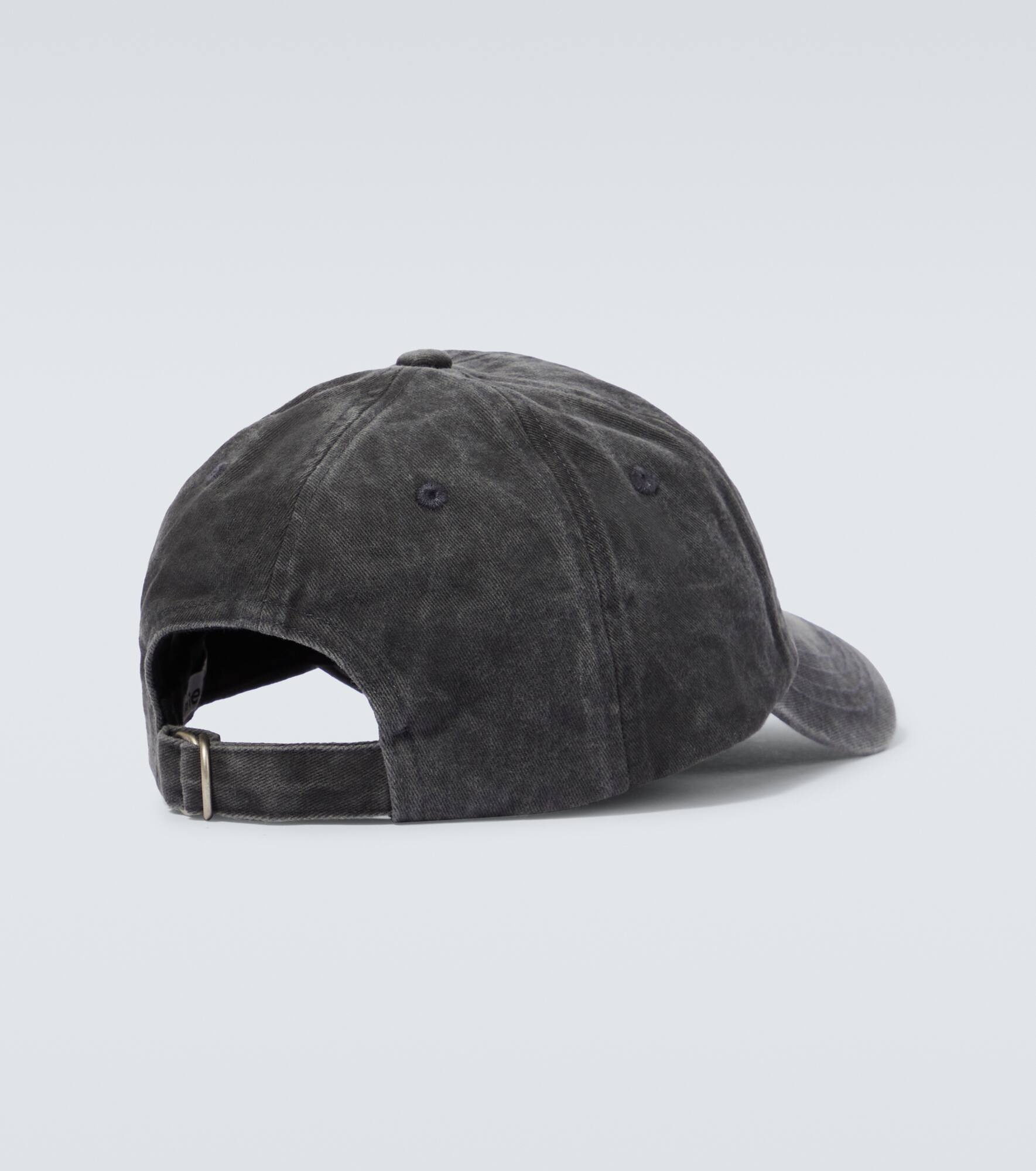 Logo cotton twill baseball cap - 4