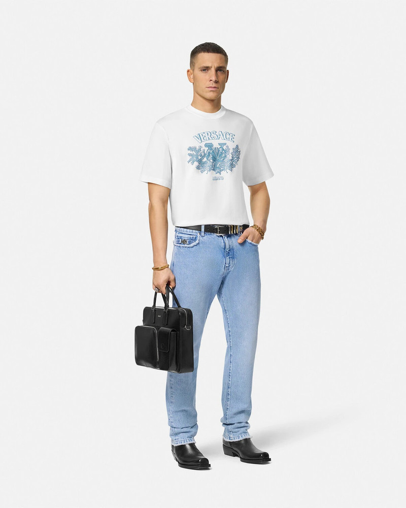 VERSACE University Coral T-Shirt outlook