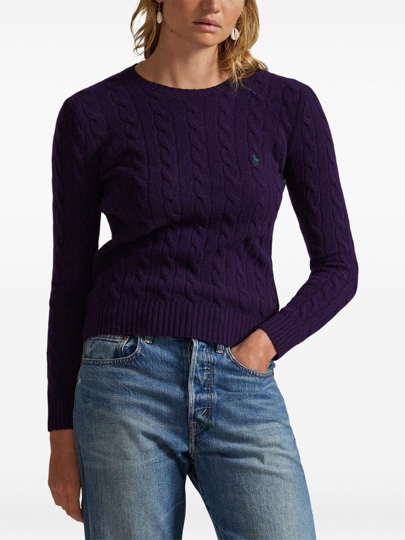 cable-knit jumper 3