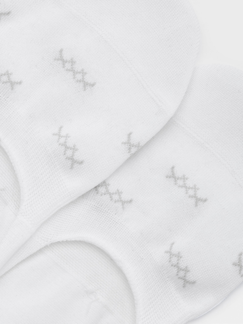ZEGNA WHITE COTTON BLEND SOCKS outlook