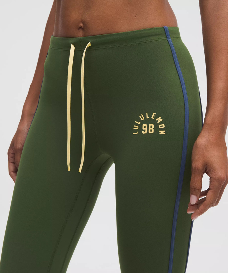 Nulu Sporty Trim Mid-Rise Flared Pant 7