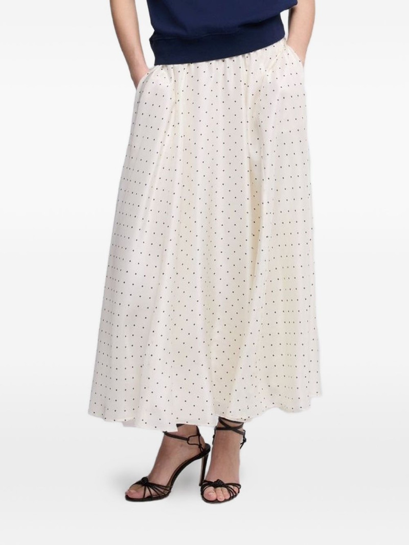 Aspesi polka-dot skirt outlook