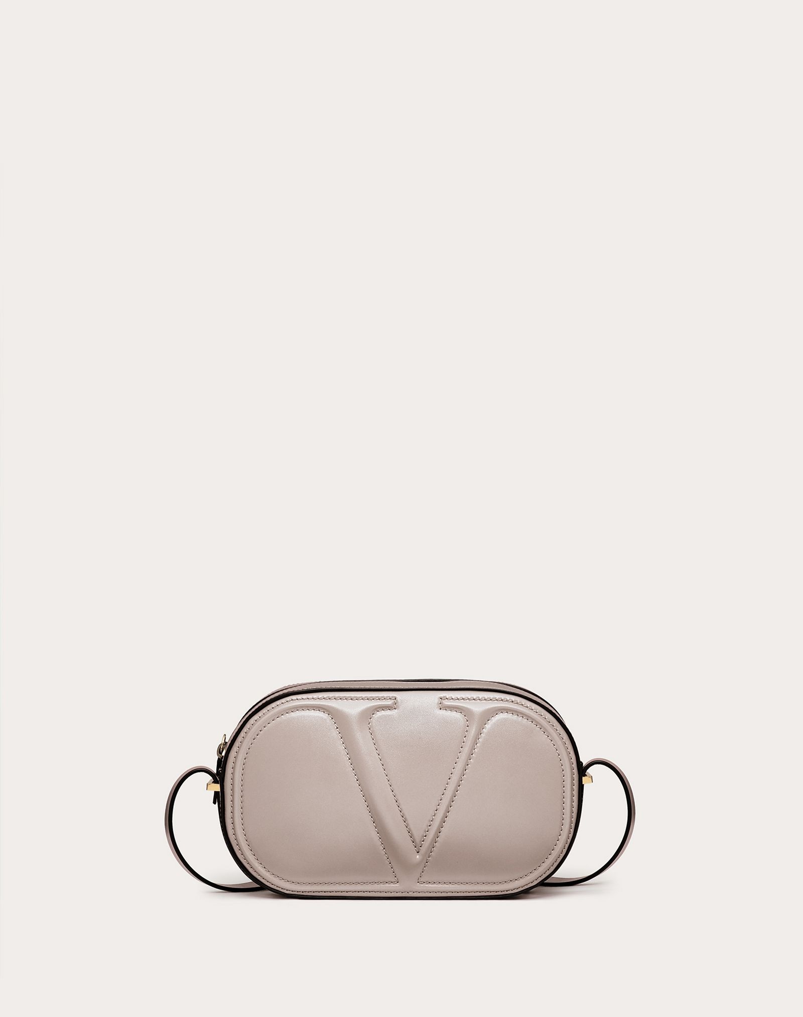 VLogo Walk Calfskin Crossbody Bag - 1