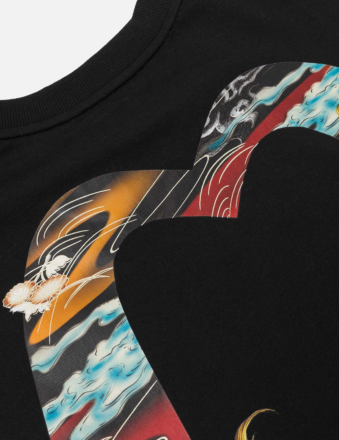 Hakutaku Daicock Print Relax Fit T-shirt - 5