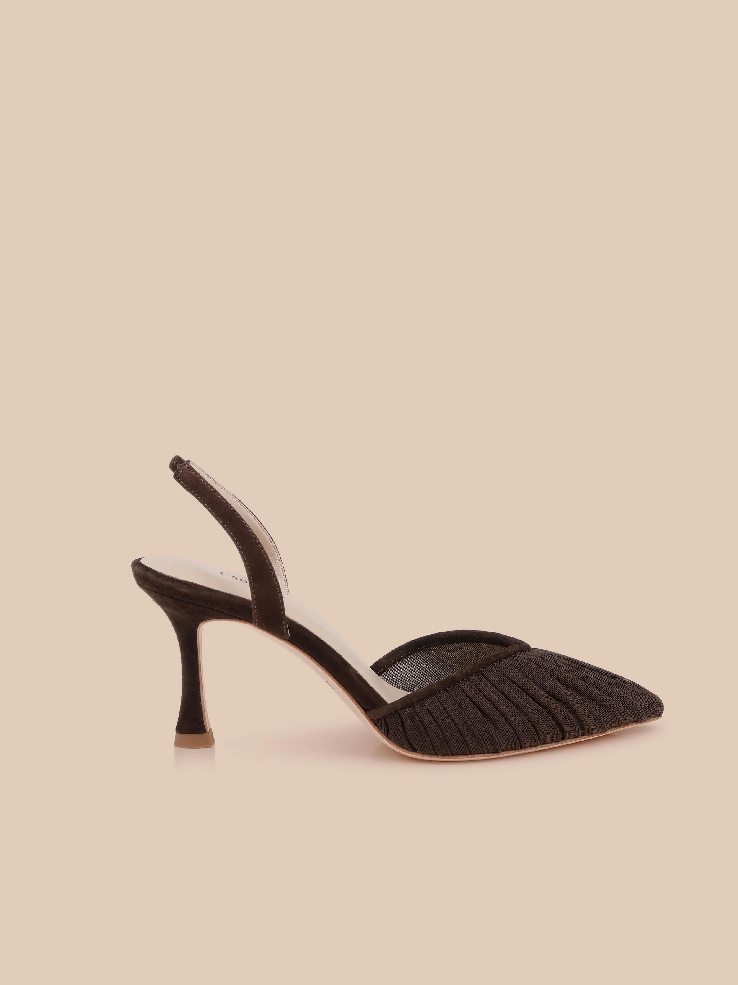 Bowery Mesh Slingback Pump - 1