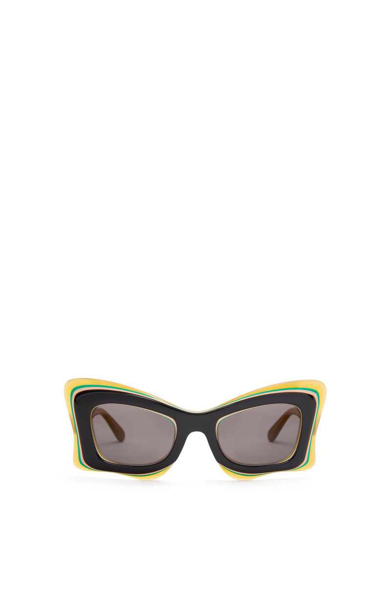 Multilayer Butterfly sunglasses in acetate - 1
