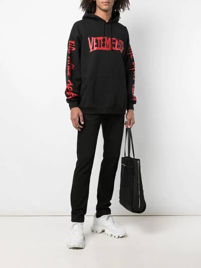 VETEMENTS Life After Death hoodie outlook