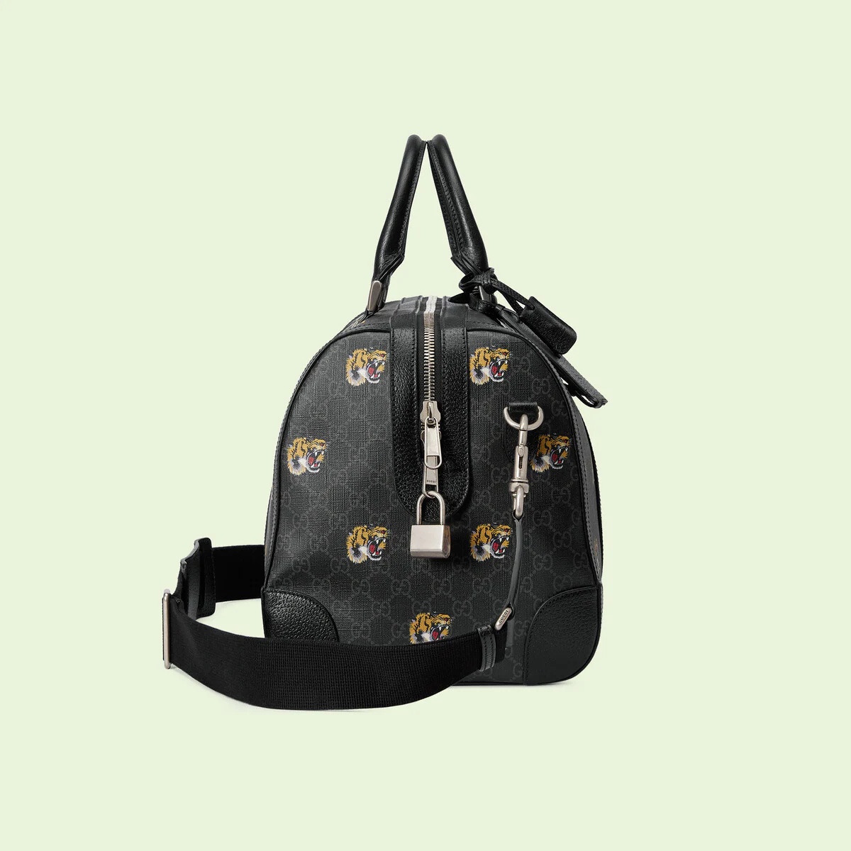 GG tiger print duffle bag - 5