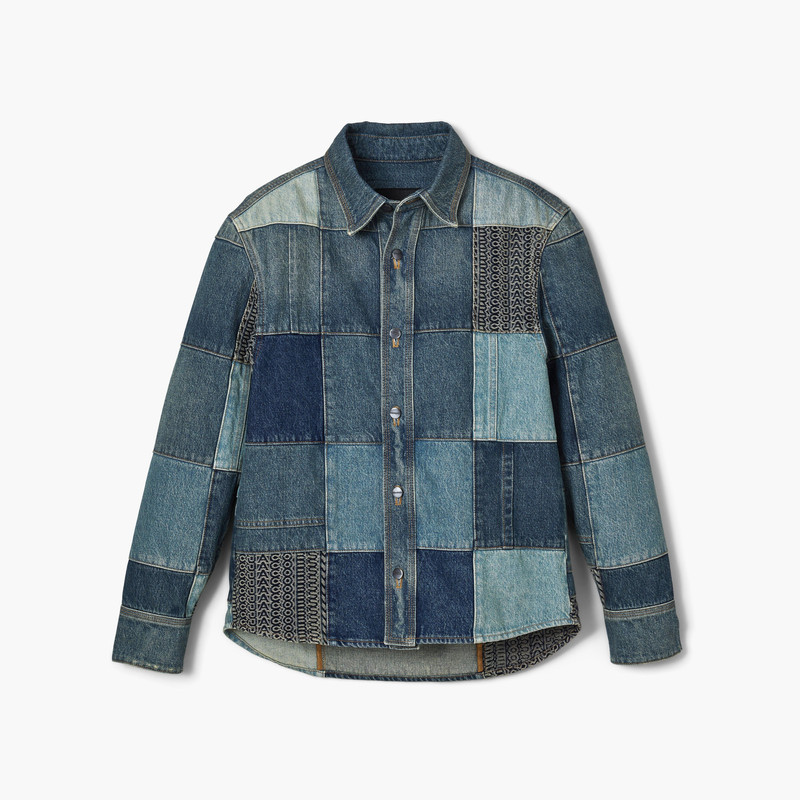 PATCHWORK DENIM SHIRT 1