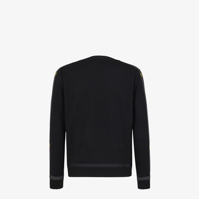 FENDI Black wool sweater outlook