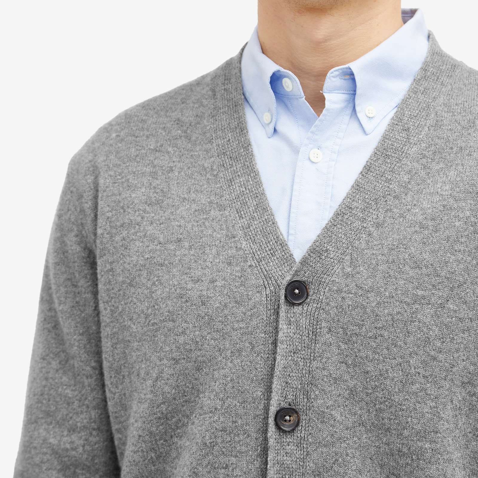 Norse Projects Standard Lambswool Knit Cardigan - 5