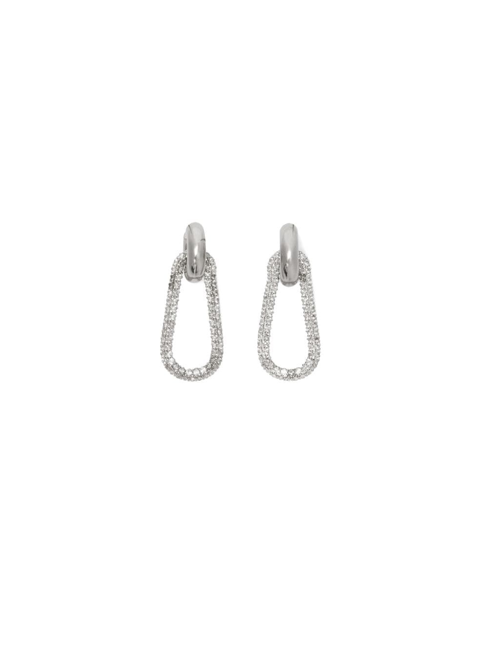 Strass Carabiner Earrings - 1