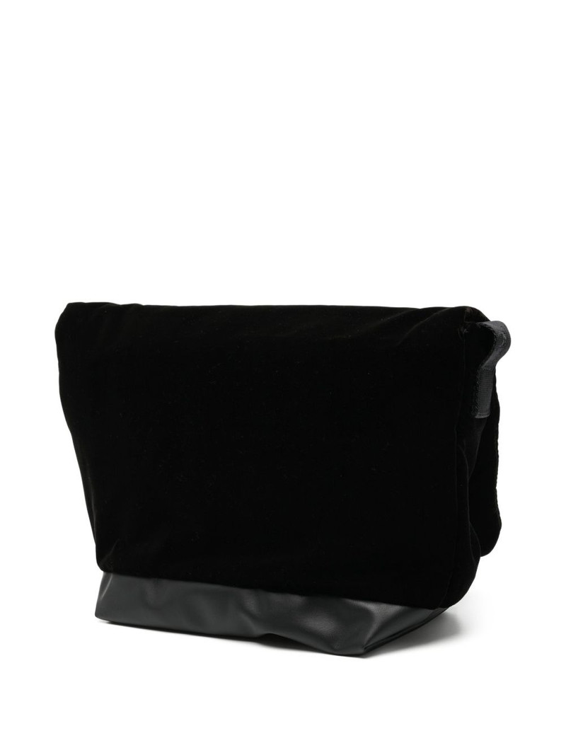 logo-embroidered shoulder bag 3