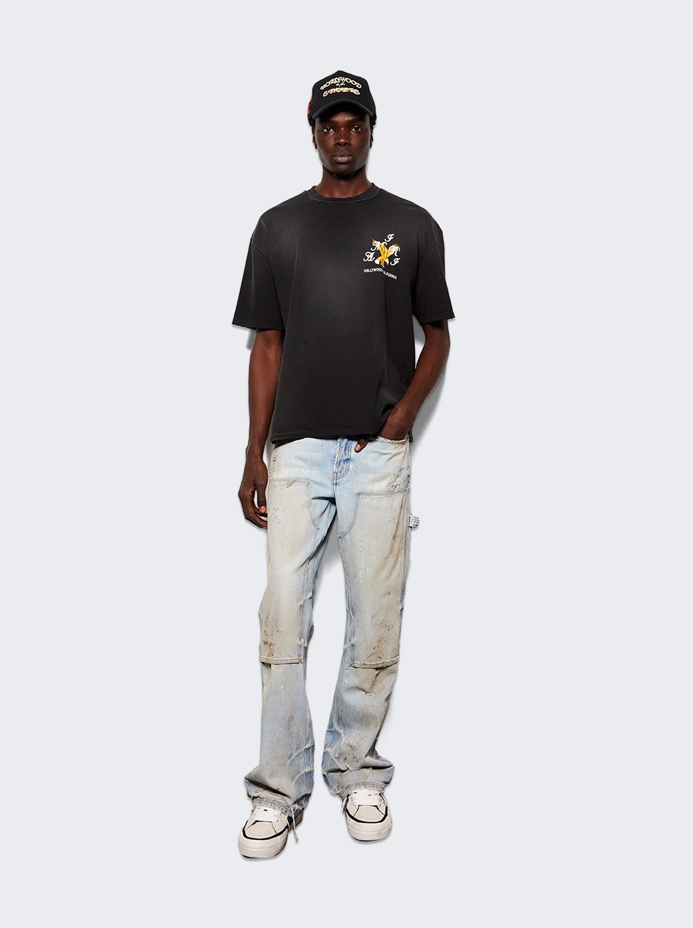 Eagle Oversize Tee Black - 5