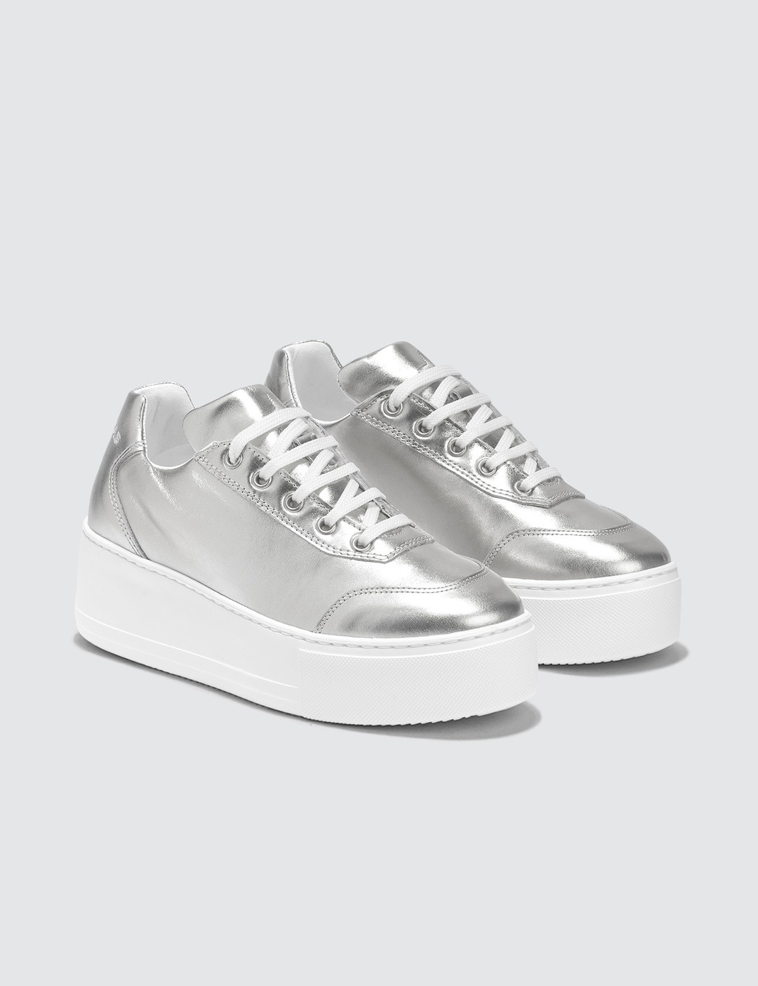 SILVER LIBERTY TRAINERS - 4