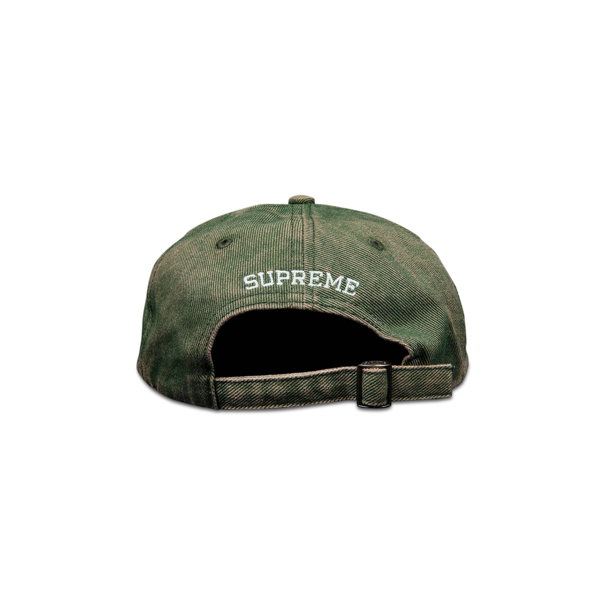 Supreme Washed Twill 6-Panel 'Green' - 2