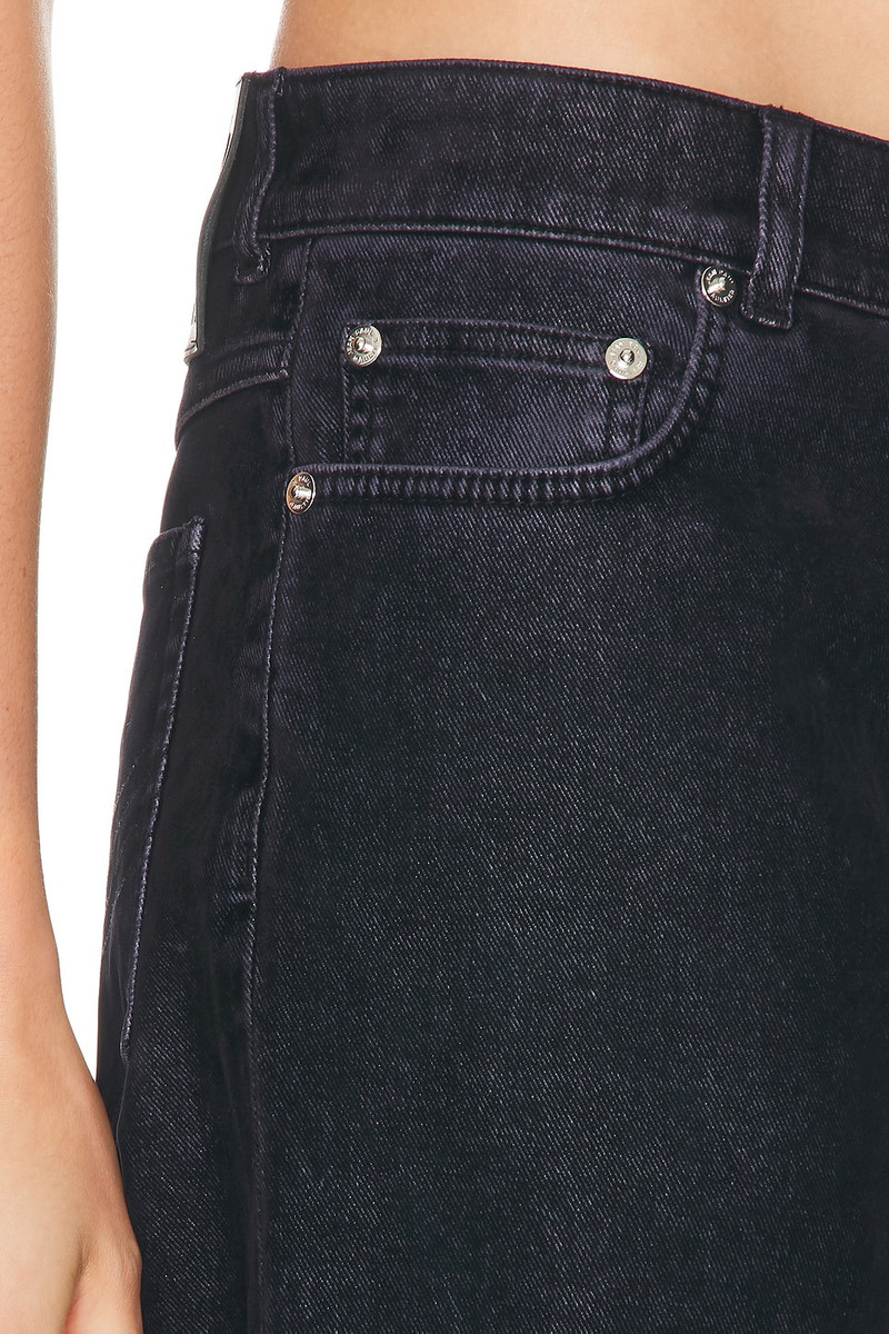Jean Paul Gaultier Inseam Zip Detail Flock Pant outlook