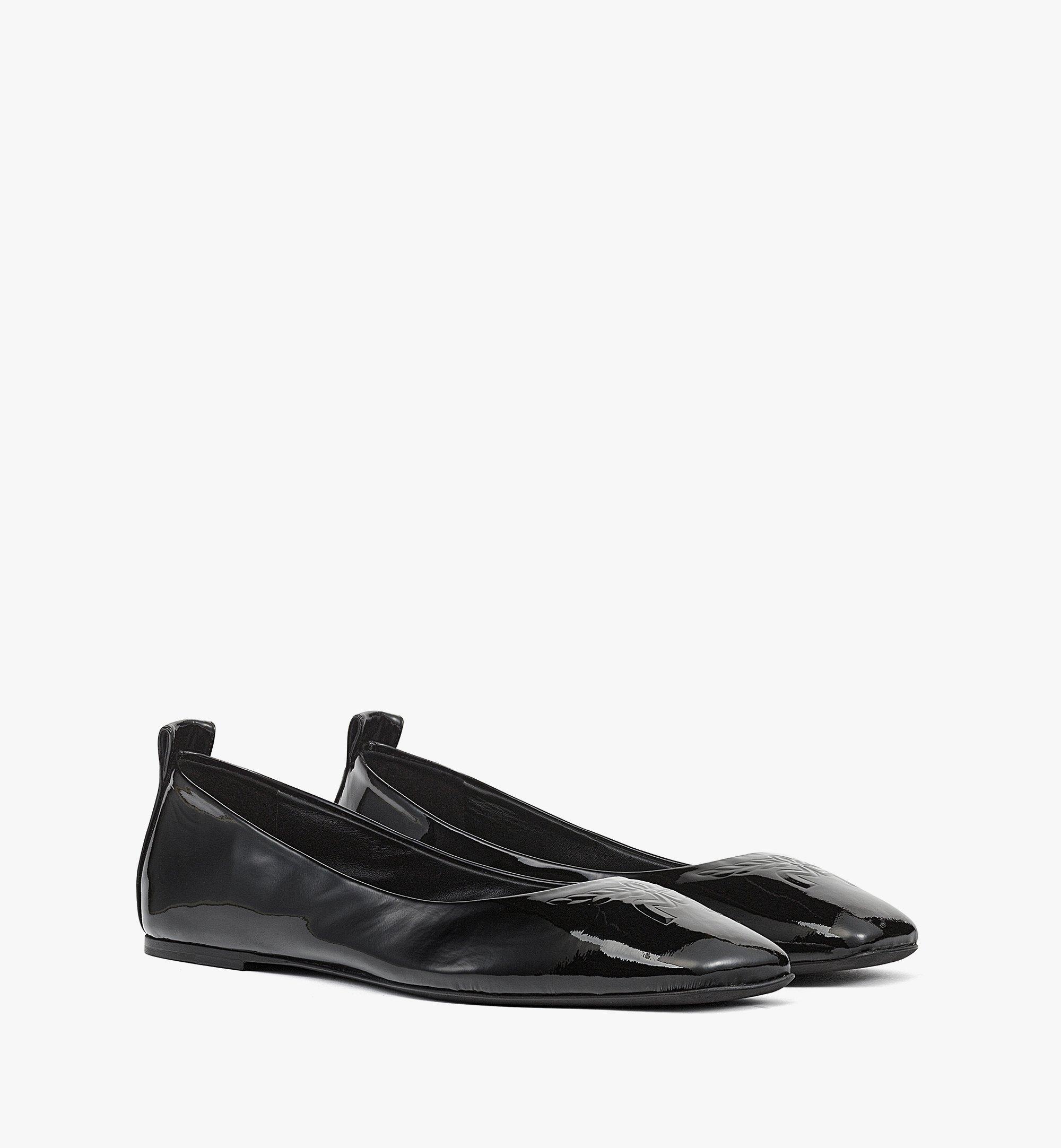 Ballerina Shoes in Patent Lamb Leather - 1
