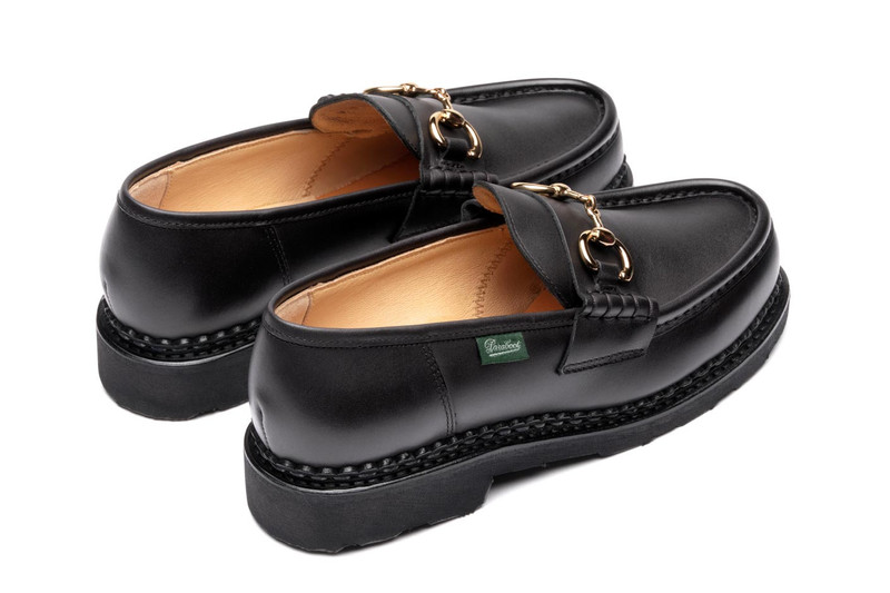 Paraboot Orsayti Lis Noir Ink - Rubber Sole outlook