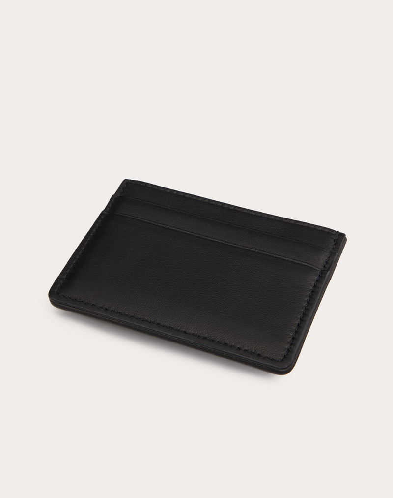 TOILE ICONOGRAPHE CARD HOLDER IN TECHNICAL FABRIC WITH LEATHER DETAILS 3