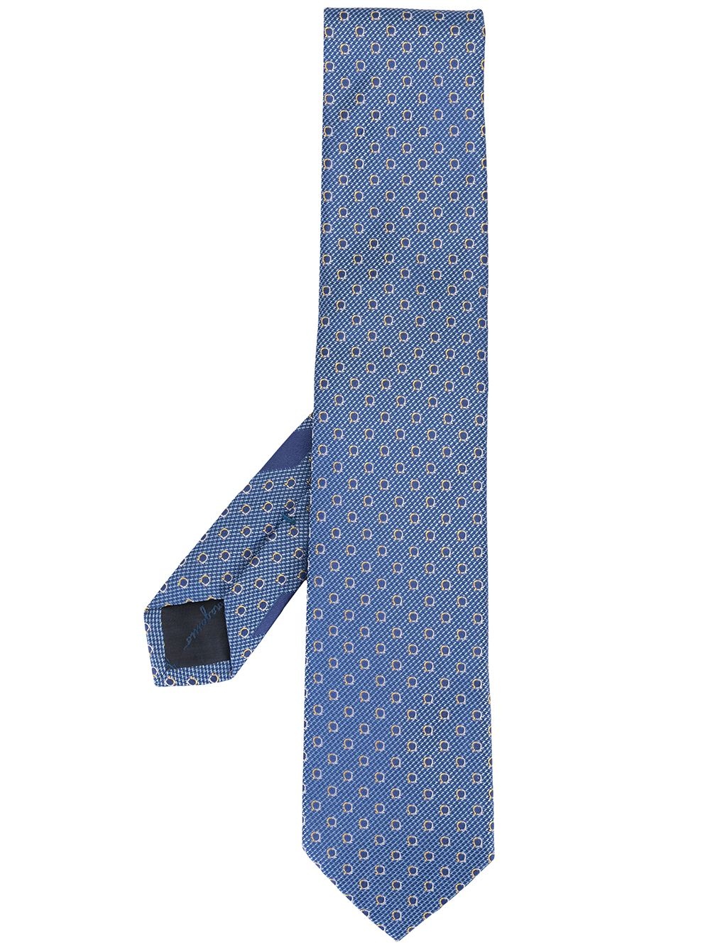 jacquard Gancini pattern tie - 1