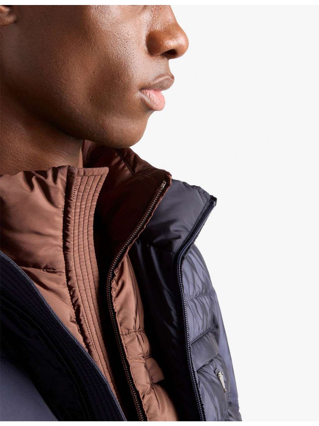 Re-Nylon Quilted Woven Gilet - 5