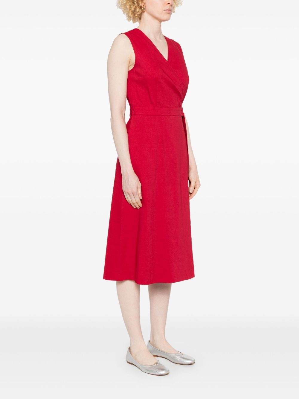 A-line midi dress - 3