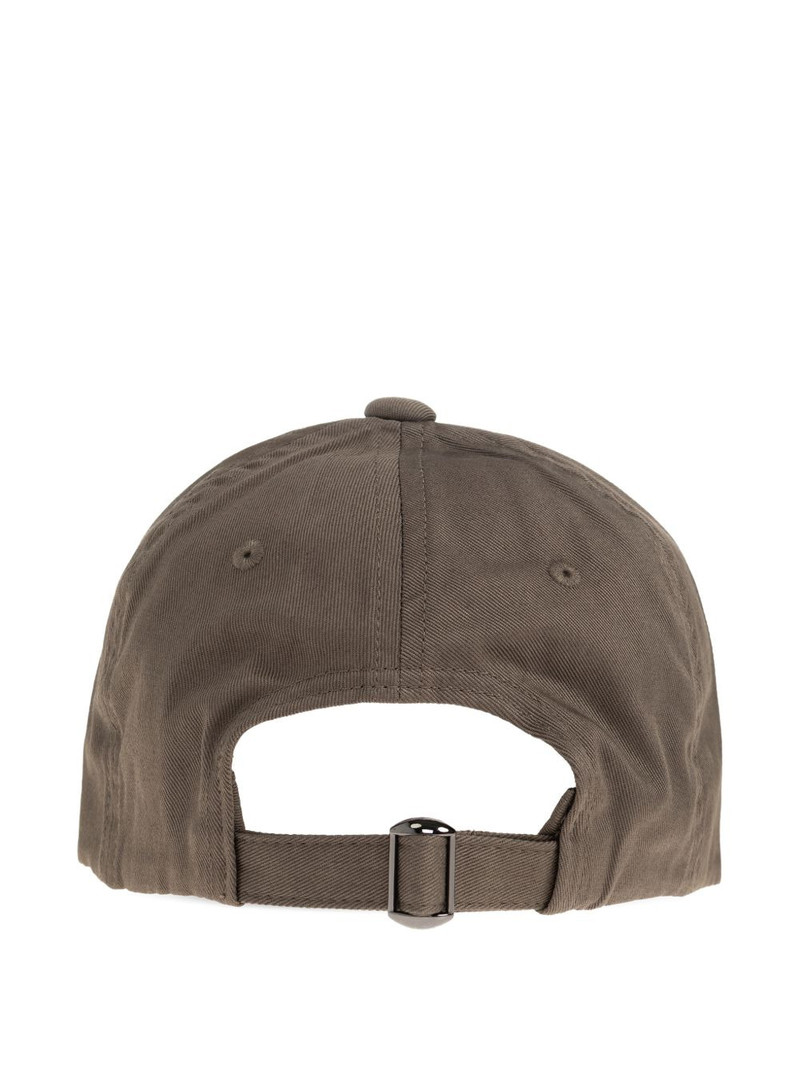 EMPORIO ARMANI embroidered cotton cap hat outlook