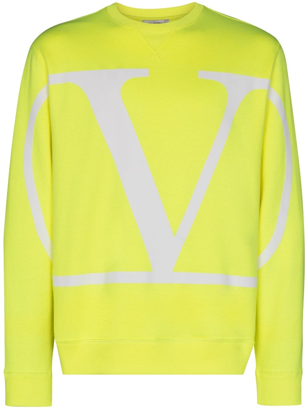 fluoro logo detail sweatshirt - 1