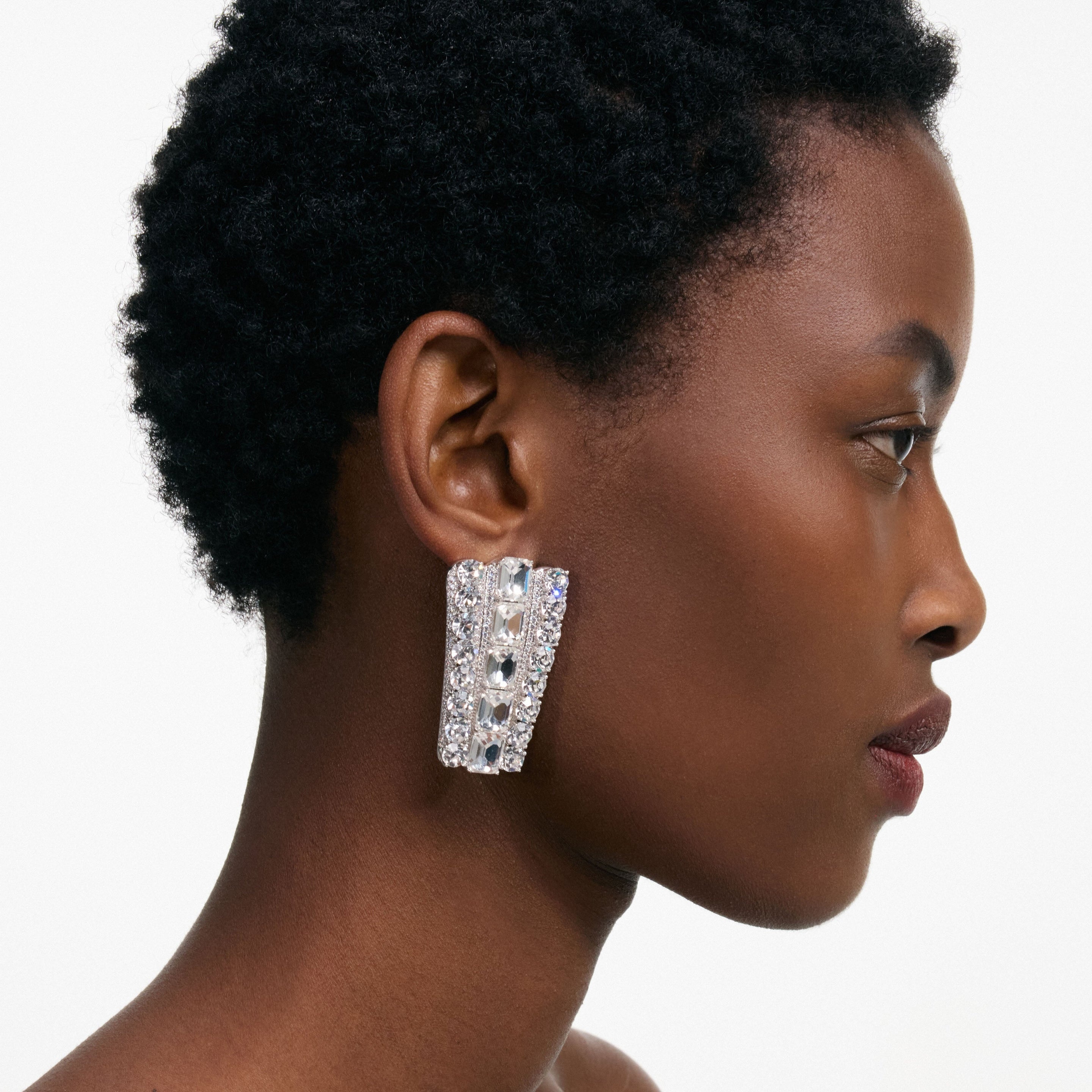 Multi Crystal Earrings - 4