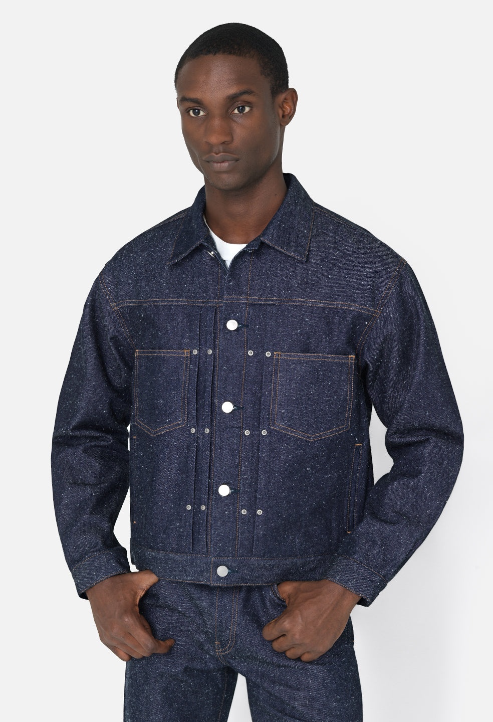 SILK NOIL CROPPED THUMPER JACKET TYPE II - 2