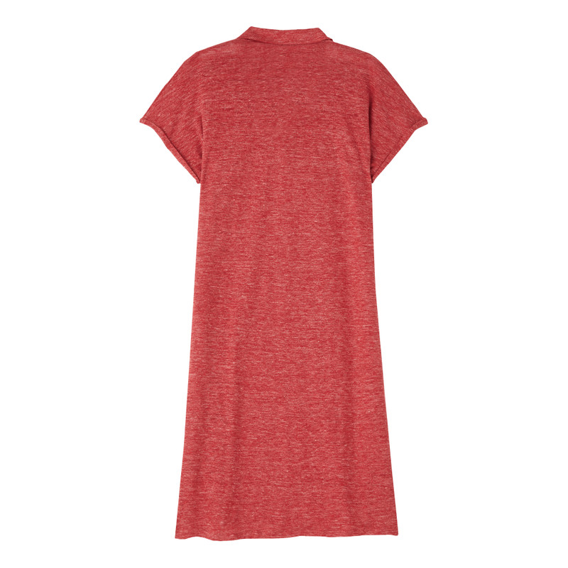 Vilebrequin Women Linen Long Polo Dress Solid outlook