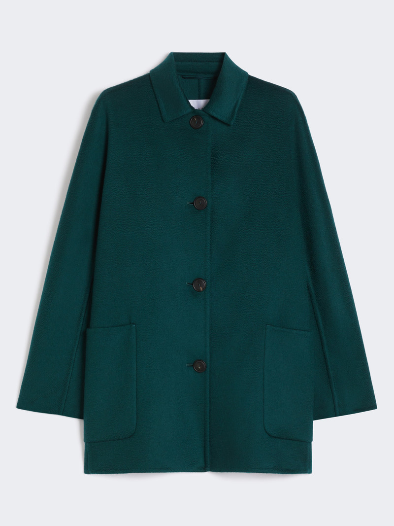 LEMBI Short pure cashmere coat 1
