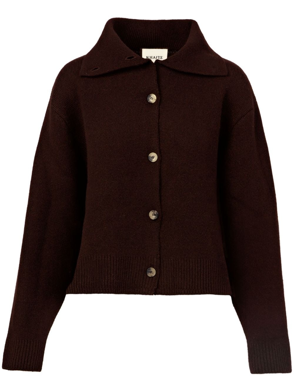 The Amrita cashmere-blend cardigan - 1