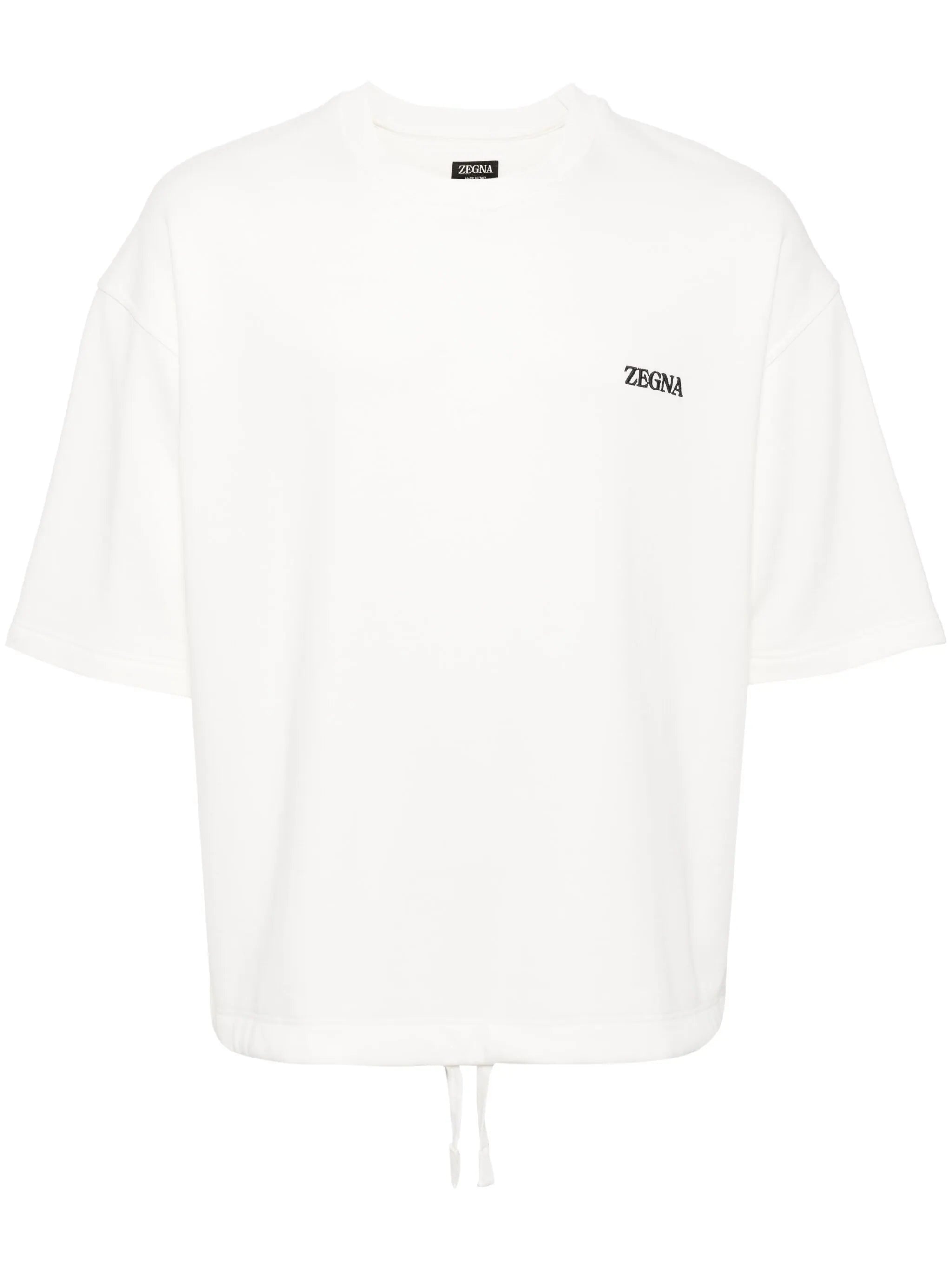 LOGO-EMBROIDERED COTTON-BLEND SWEATSHIRT - 1