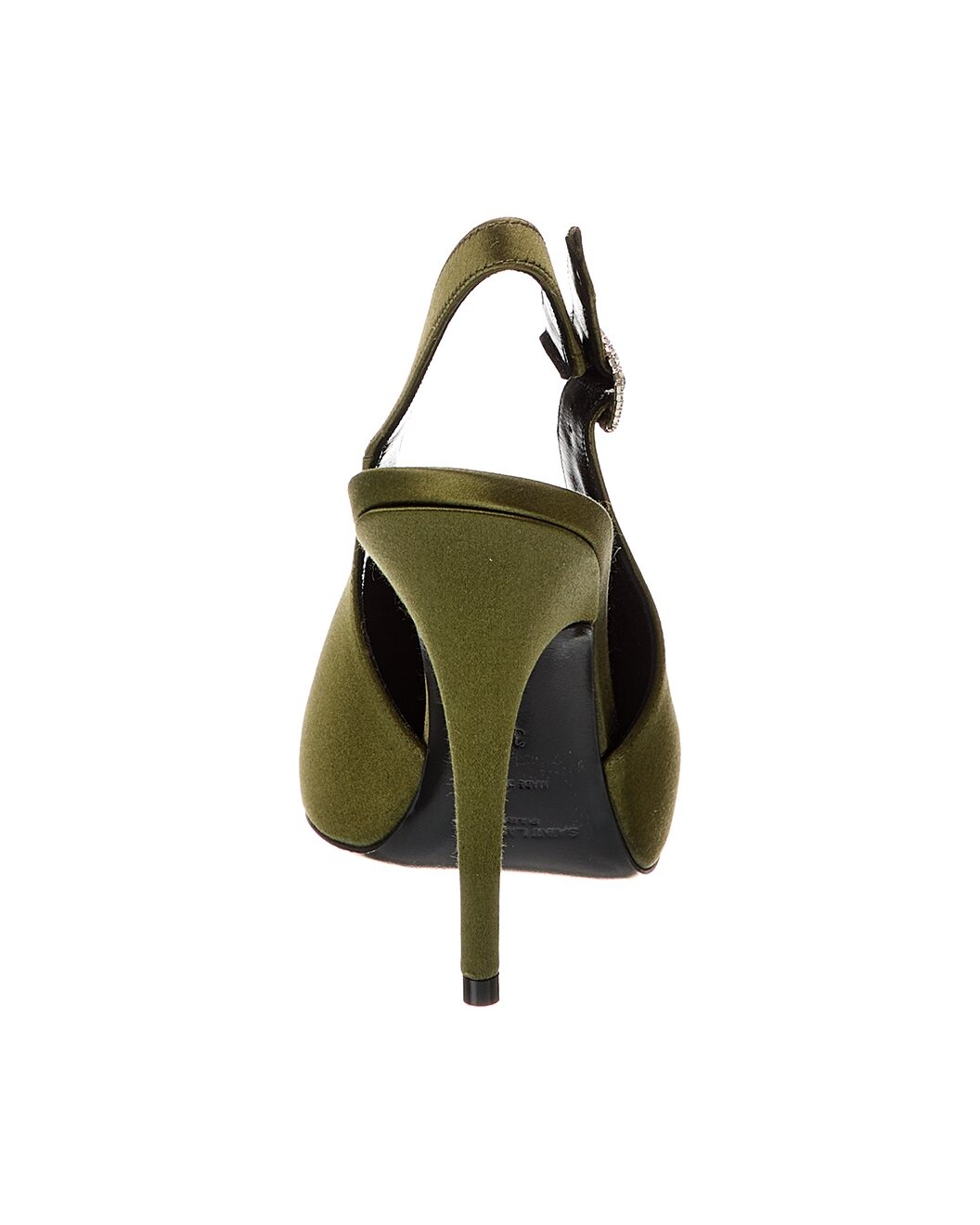 Saint Laurent Yasmeen 115 Satin Slingback Pump - 3