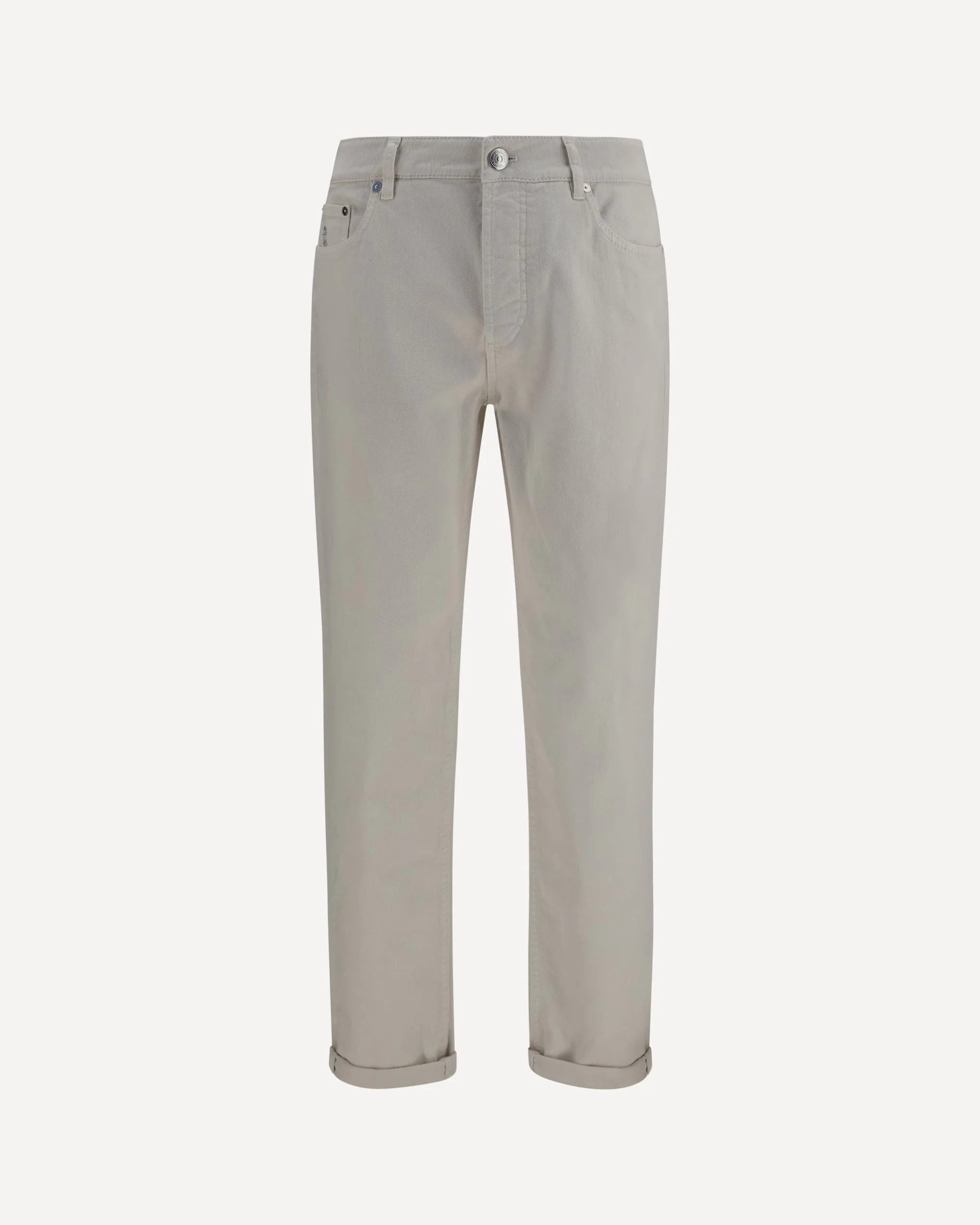 Jeans with turn-up hem - 1