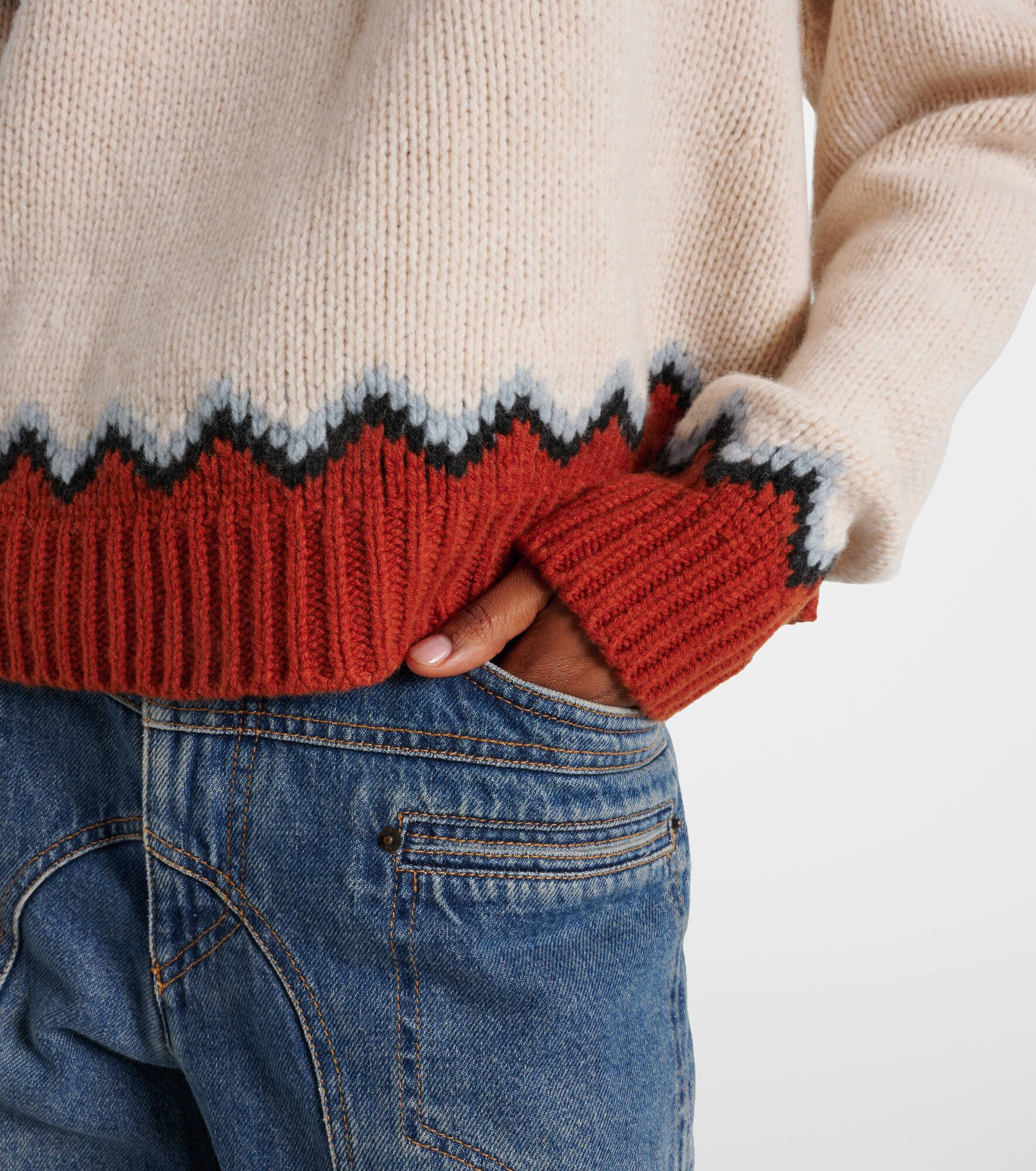 Sweet Winter virgin wool sweater - 5