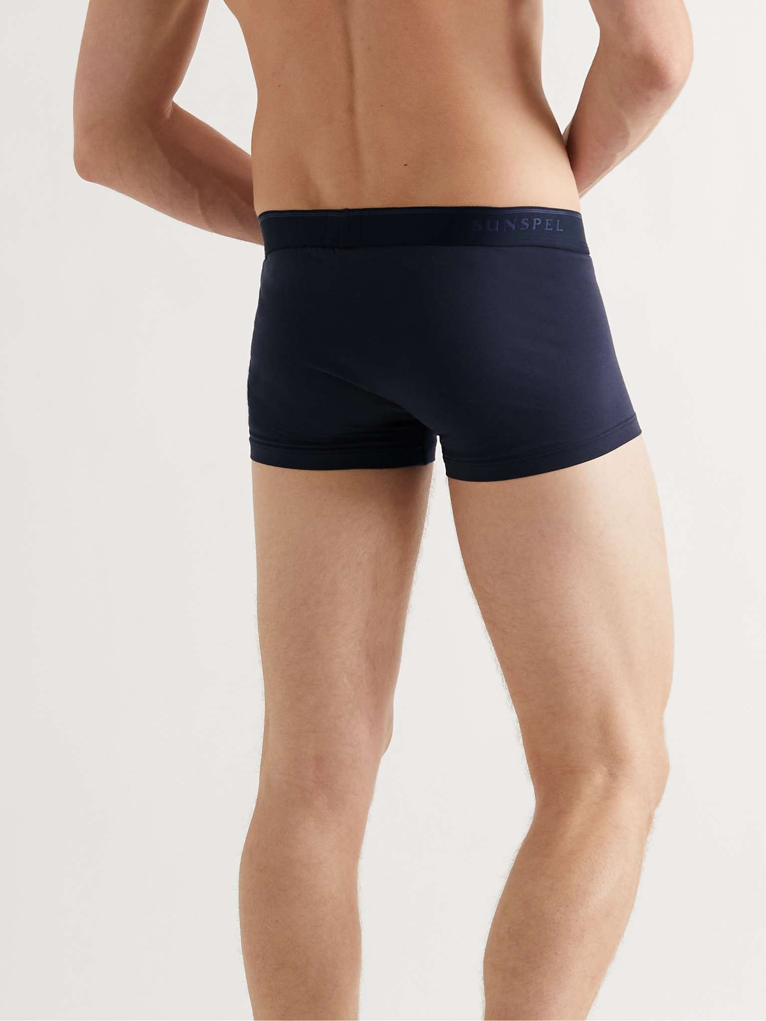 Two-Pack Stretch-Cotton Boxer Briefs - 3