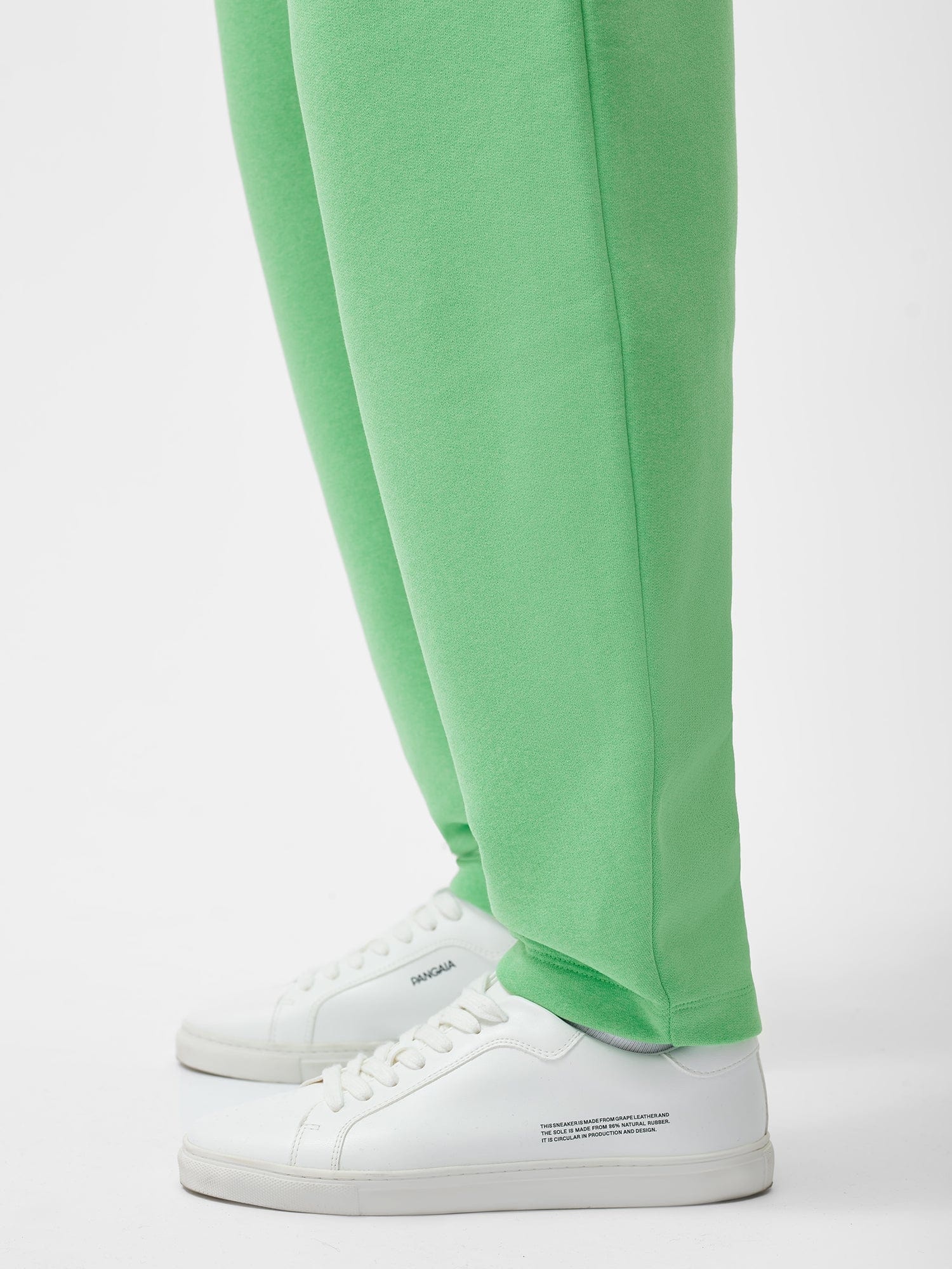 Womens Reclaimed Cotton Barrel-Leg Track Pants - Reclaim Jade - 4