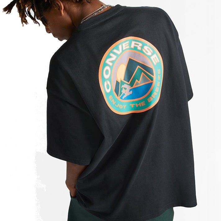 Converse Sail Away T-Shirt 'Black' 10025453-A01 - 2