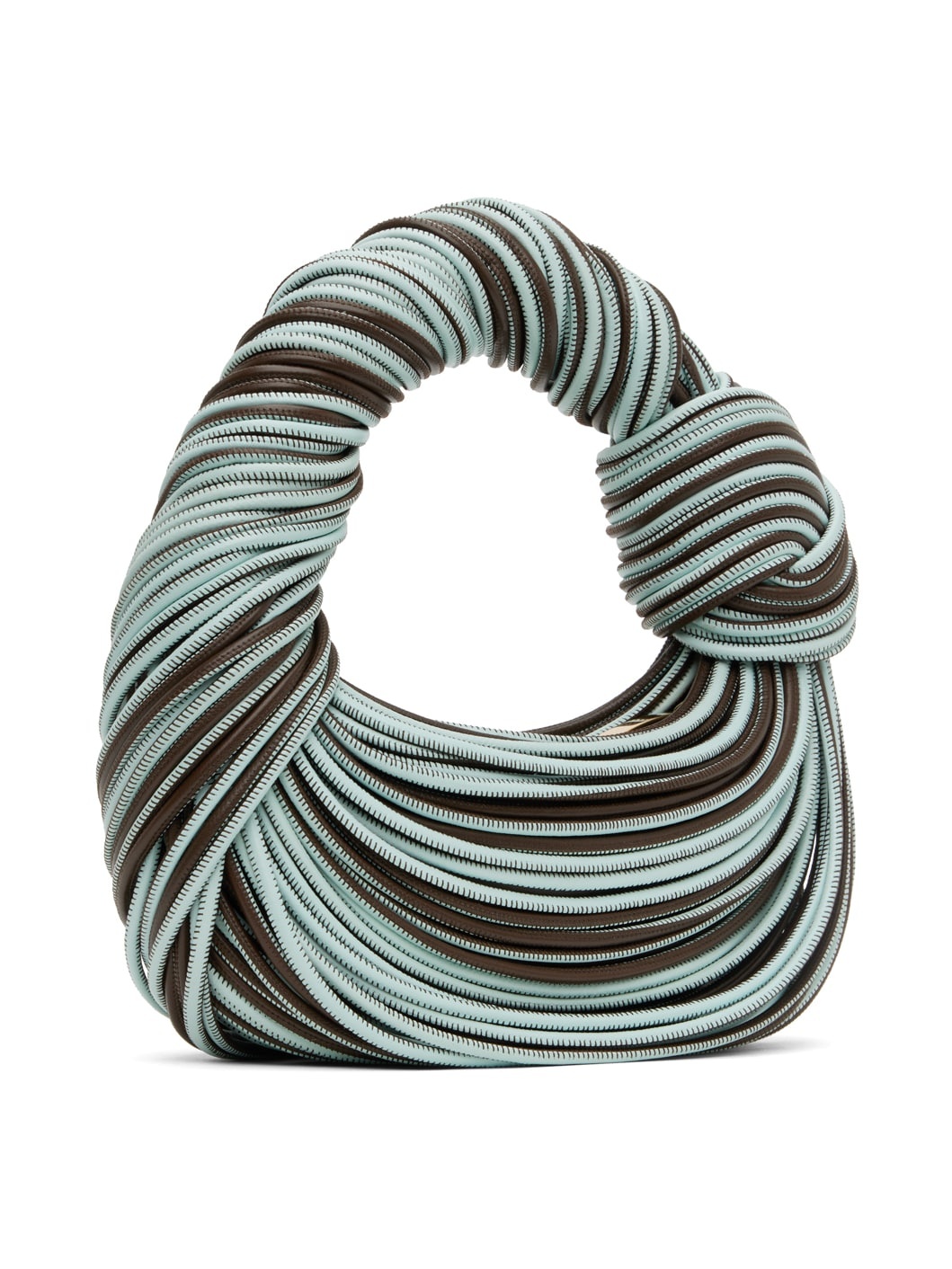 Blue & Brown Mini Jodie Bag - 3