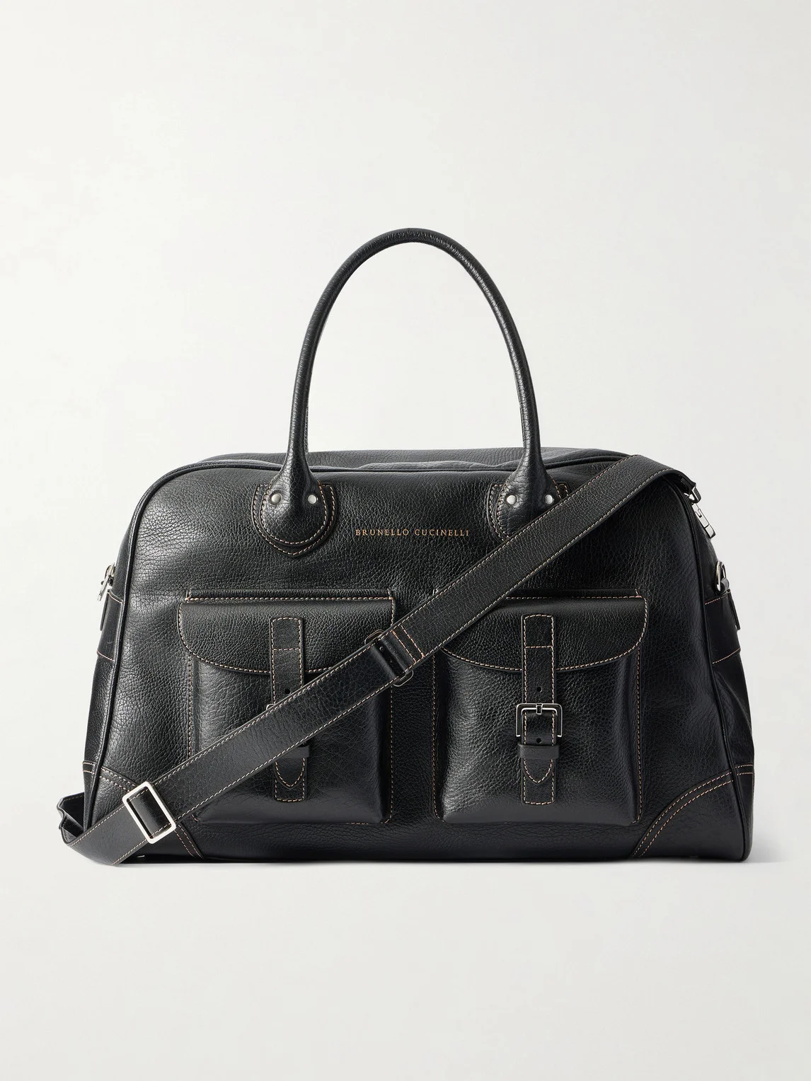 Full-Grain Leather Weekend Bag - 1