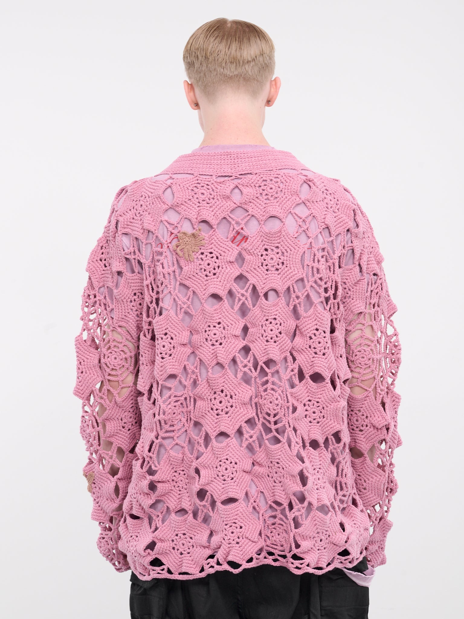 Spiderweb Knit Cardigan - 3