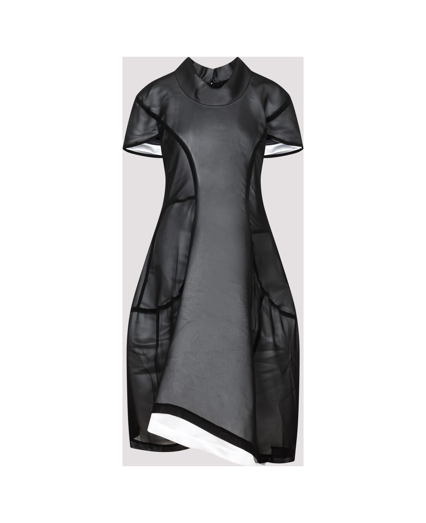 Comme Des Garçons Polyester Mini Dress - 3