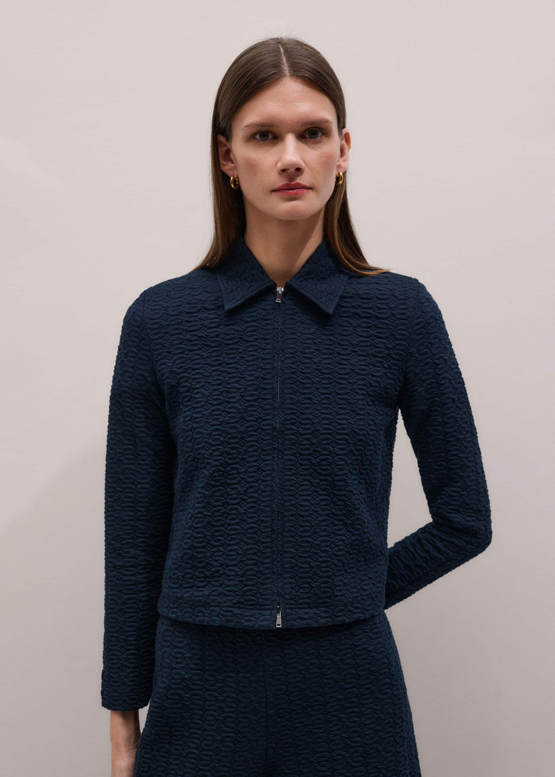 Textured Zip Top 4