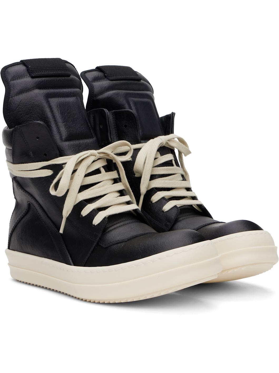 Black Hollywood Geobasket Sneakers - 4