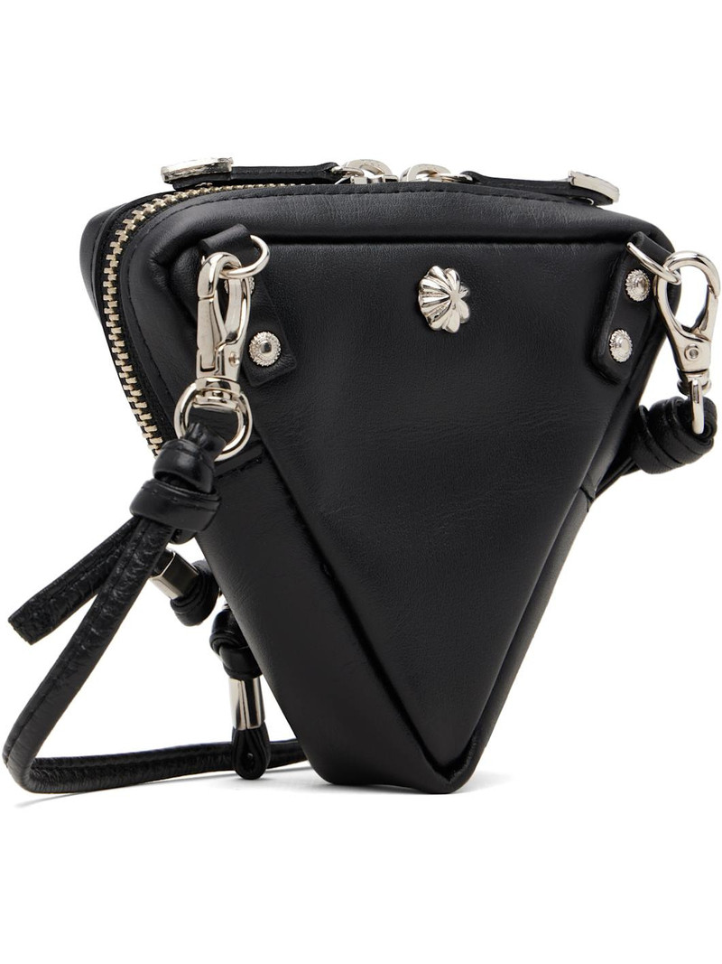 Black Triangle Shoulder Bag 3
